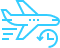 Plane Icon Blue